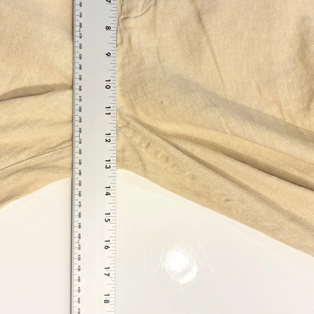 Porter Ash Linen Pants 34 Resort Beach Preppy Summer Casual Comfort Lightweight